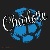 Cool Retro Charlotte Soccer Ball Hat thumb 2
