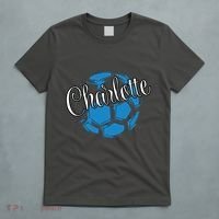 Cool Retro Charlotte Soccer Ball T-Shirt thumb 5