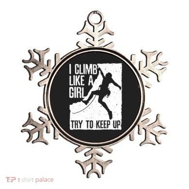 Cool Rock Climbing Design For Women Climb Lovers Ornament