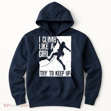 Cool Rock Climbing Design For Women Climb Lovers Hoodie