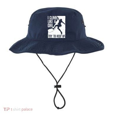 Cool Rock Climbing Design For Women Climb Lovers Bucket Hat