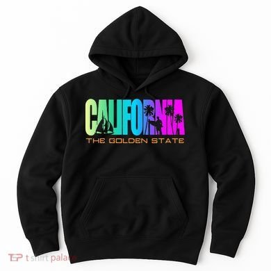 California Republic Cali Life Cool I Love Ca Hoodie