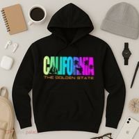 California Republic Cali Life Cool I Love Ca Hoodie thumb 3