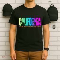 California Republic Cali Life Cool I Love Ca T-Shirt thumb 6