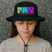 California Republic Cali Life Cool I Love Ca Bucket Hat thumb 3