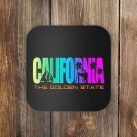 California Republic Cali Life Cool I Love Ca Coaster thumb 0