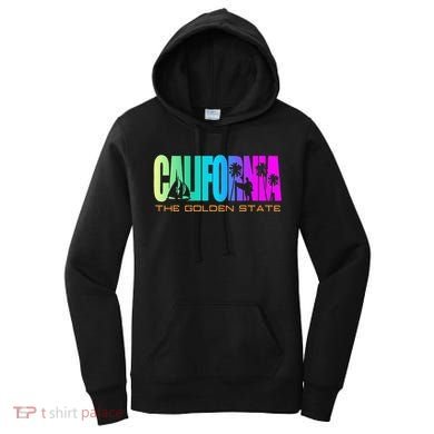 California Republic Cali Life Cool I Love Ca Women's Hoodie