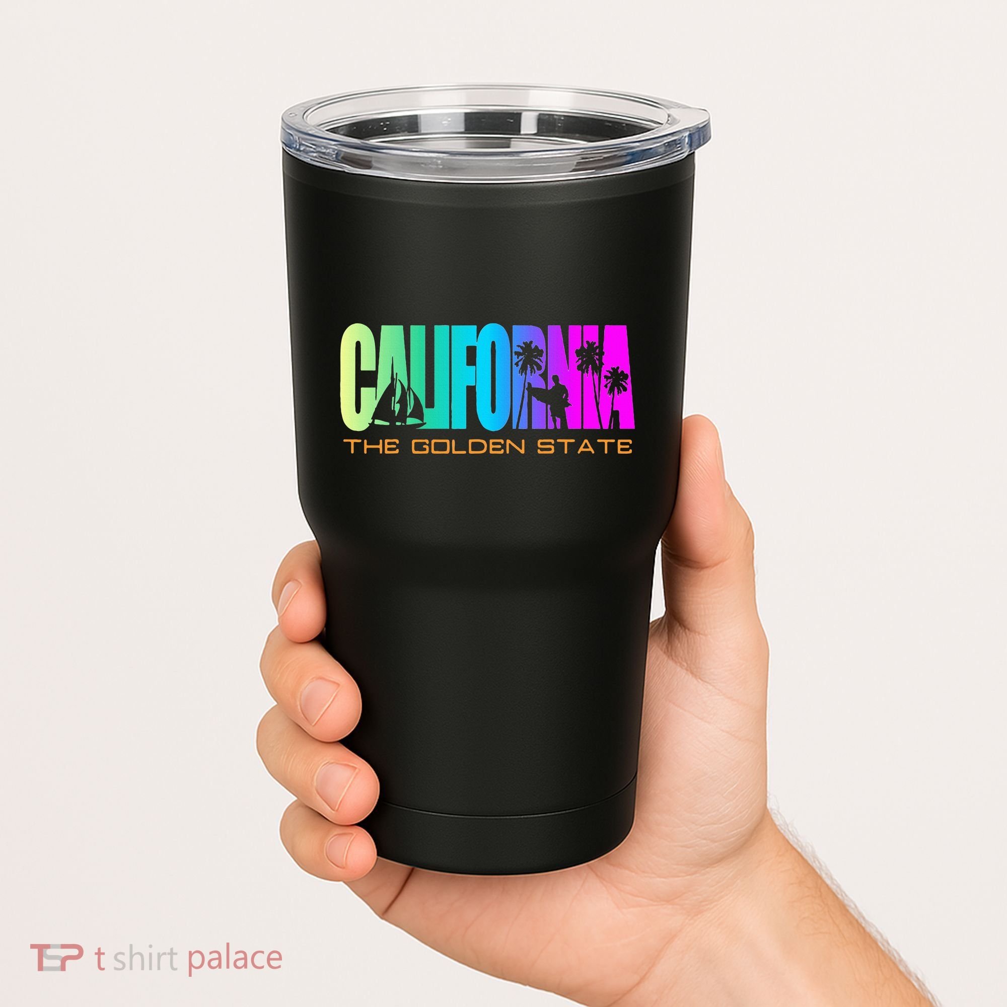 California Republic Cali Life Cool I Love Ca Tumbler
