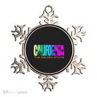 California Republic Cali Life Cool I Love Ca Ornament thumb 0