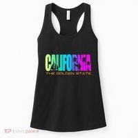 California Republic Cali Life Cool I Love Ca Women's Tank Top thumb 0