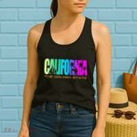 California Republic Cali Life Cool I Love Ca Women's Tank Top thumb 2