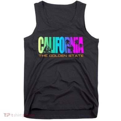 California Republic Cali Life Cool I Love Ca Tank Top