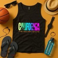 California Republic Cali Life Cool I Love Ca Tank Top thumb 4