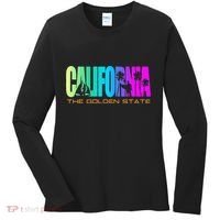 California Republic Cali Life Cool I Love Ca Women's Long Sleeve Shirt thumb 0
