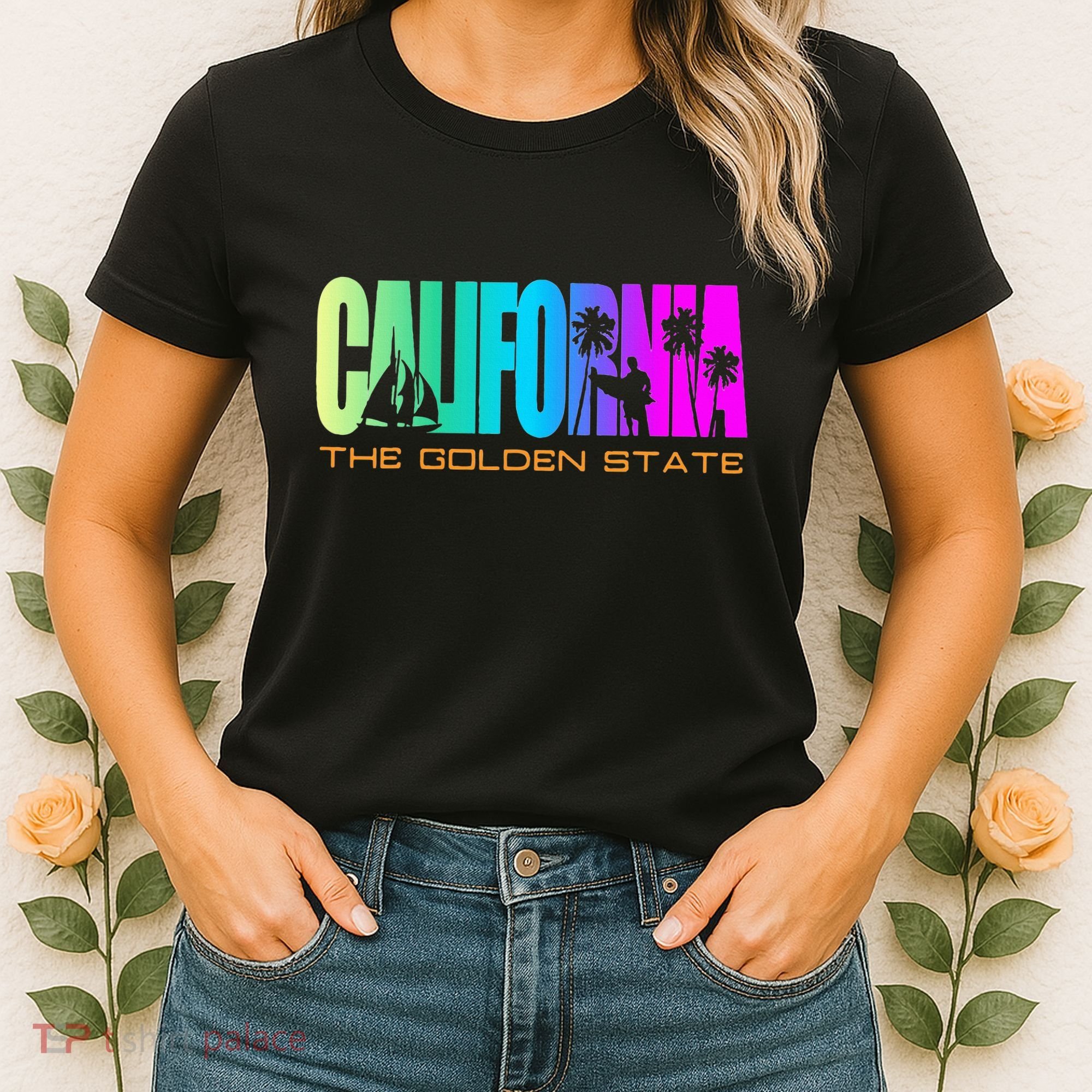 California Republic Cali Life Cool I Love Ca Women's T-Shirt