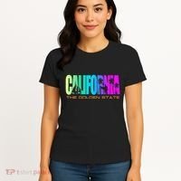 California Republic Cali Life Cool I Love Ca Women's T-Shirt thumb 4