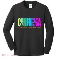 California Republic Cali Life Cool I Love Ca Kids Long Sleeve Shirt thumb 0