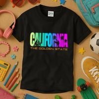 California Republic Cali Life Cool I Love Ca Kids T-Shirt thumb 3