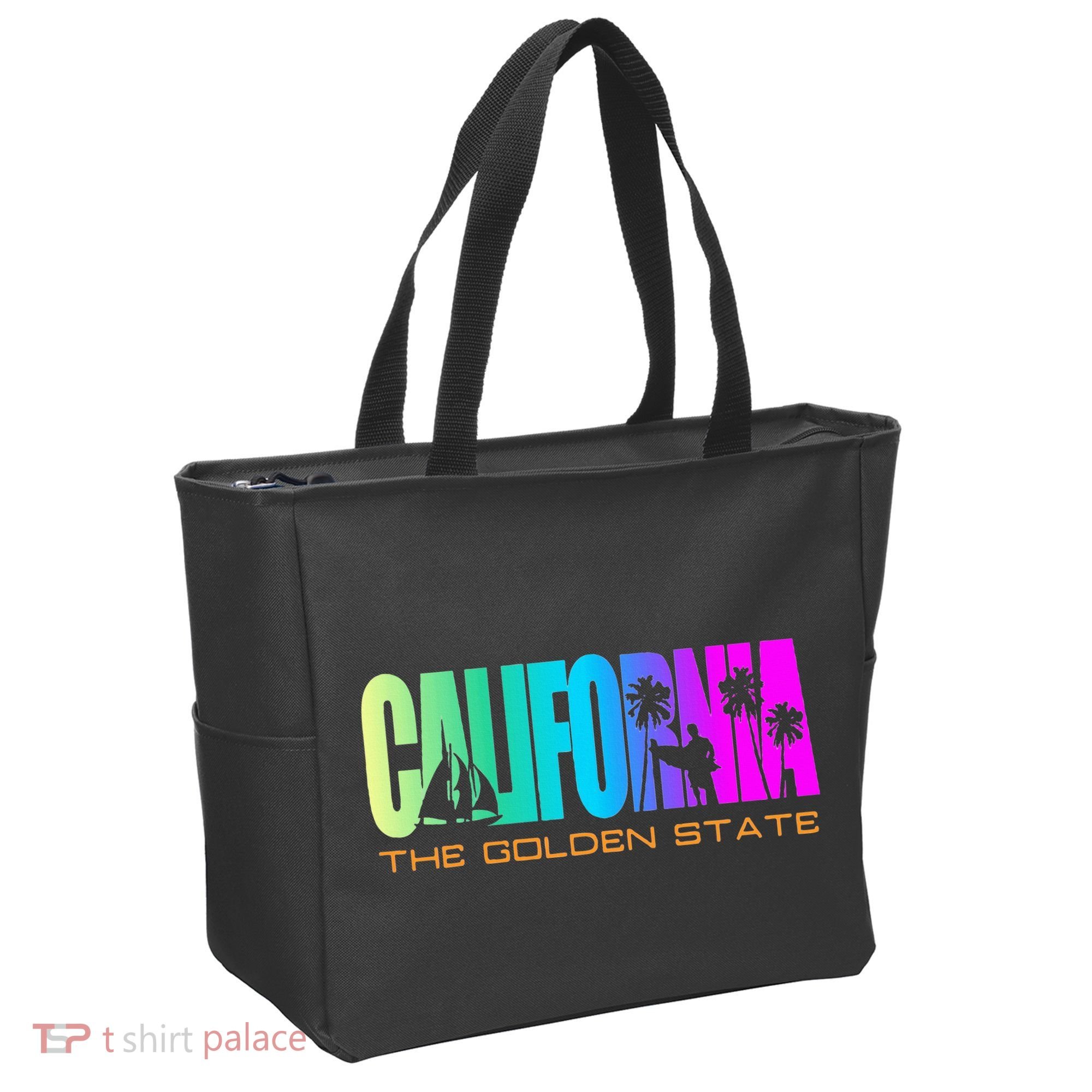 California Republic Cali Life Cool I Love Ca Tote Bag