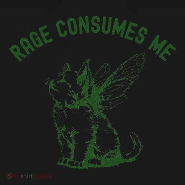 Cat Rage Consumes Me Bucket Hat