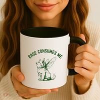 Cat Rage Consumes Me Coffee Mug thumb 3