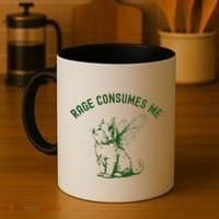 Cat Rage Consumes Me Coffee Mug thumb 4