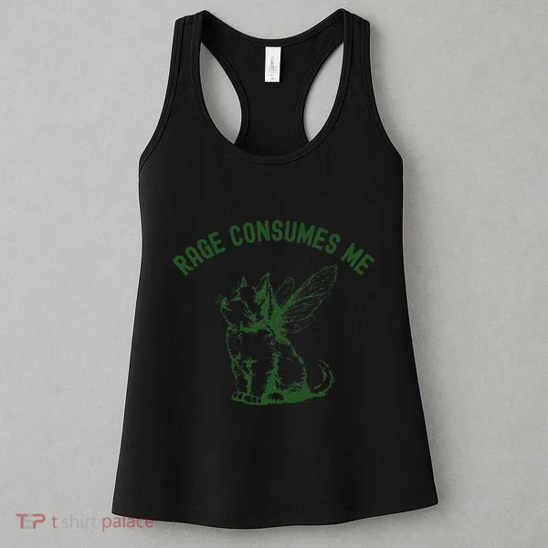Cat Rage Consumes Me Women's Tank Top