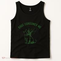 Cat Rage Consumes Me Tank Top thumb 2