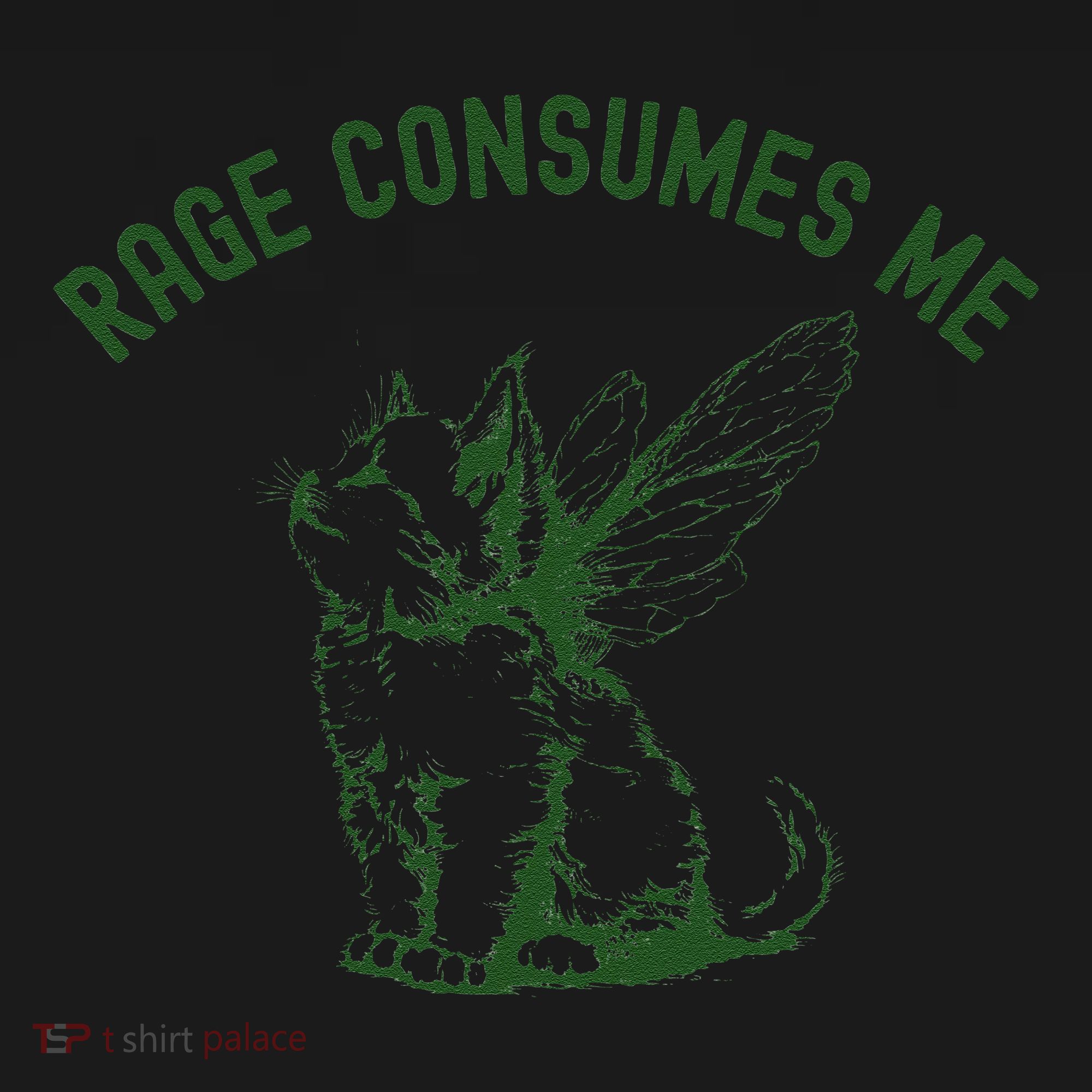 Cat Rage Consumes Me Tank Top