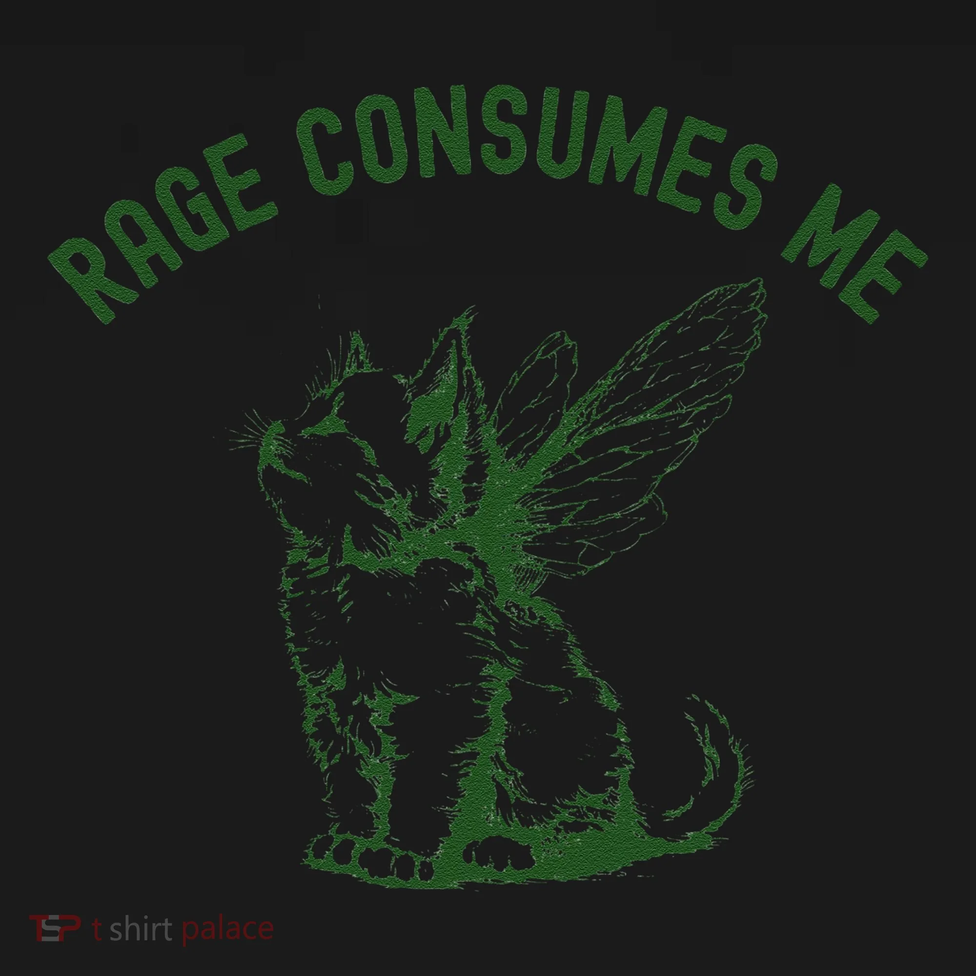 Cat Rage Consumes Me Kids Sweatshirt