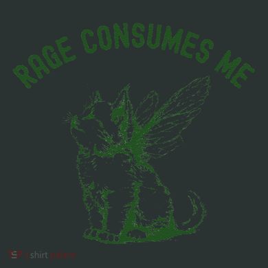 Cat Rage Consumes Me Infant Baby Jersey Bodysuit