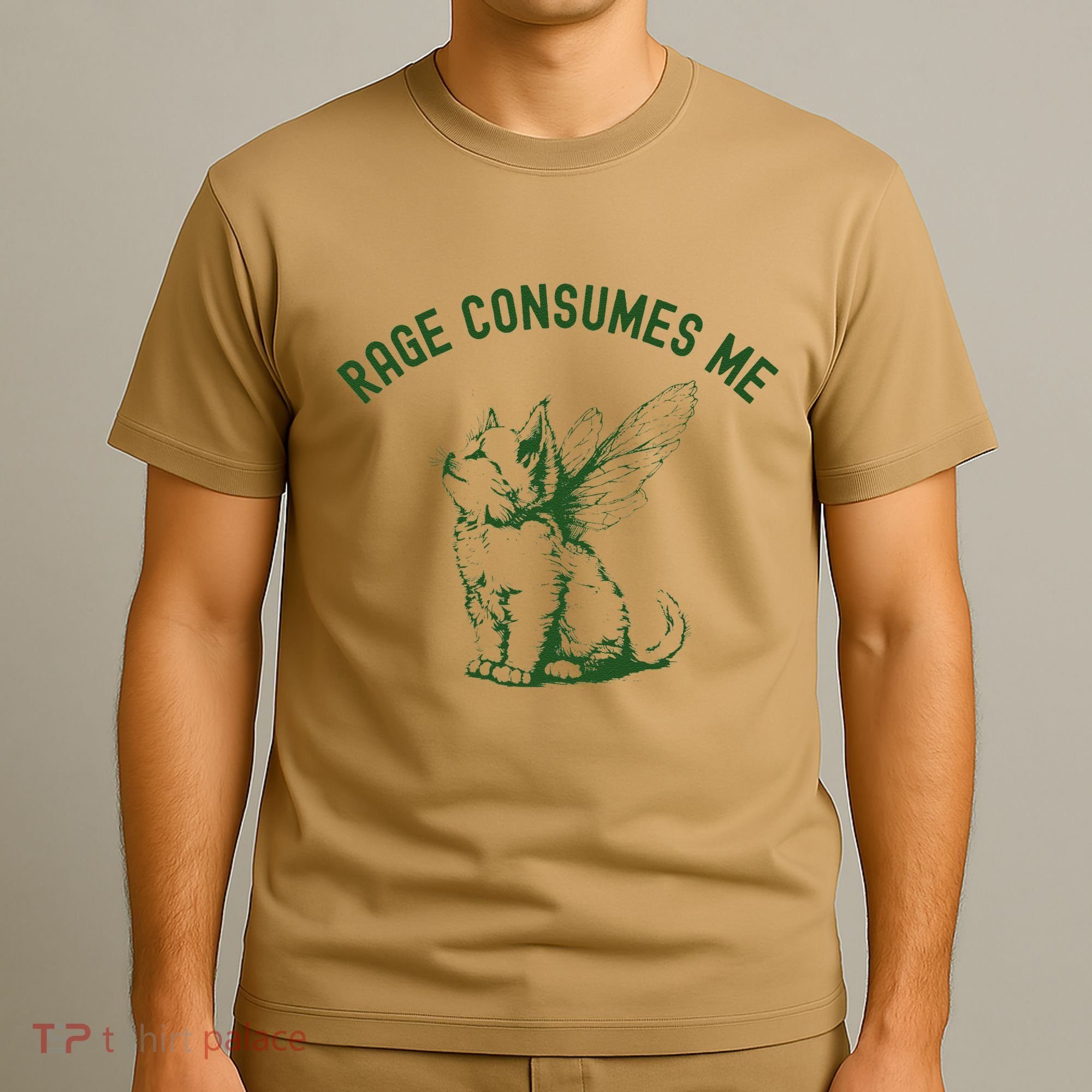 Cat Rage Consumes Me T-Shirt