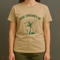 Cat Rage Consumes Me T-Shirt thumb 4