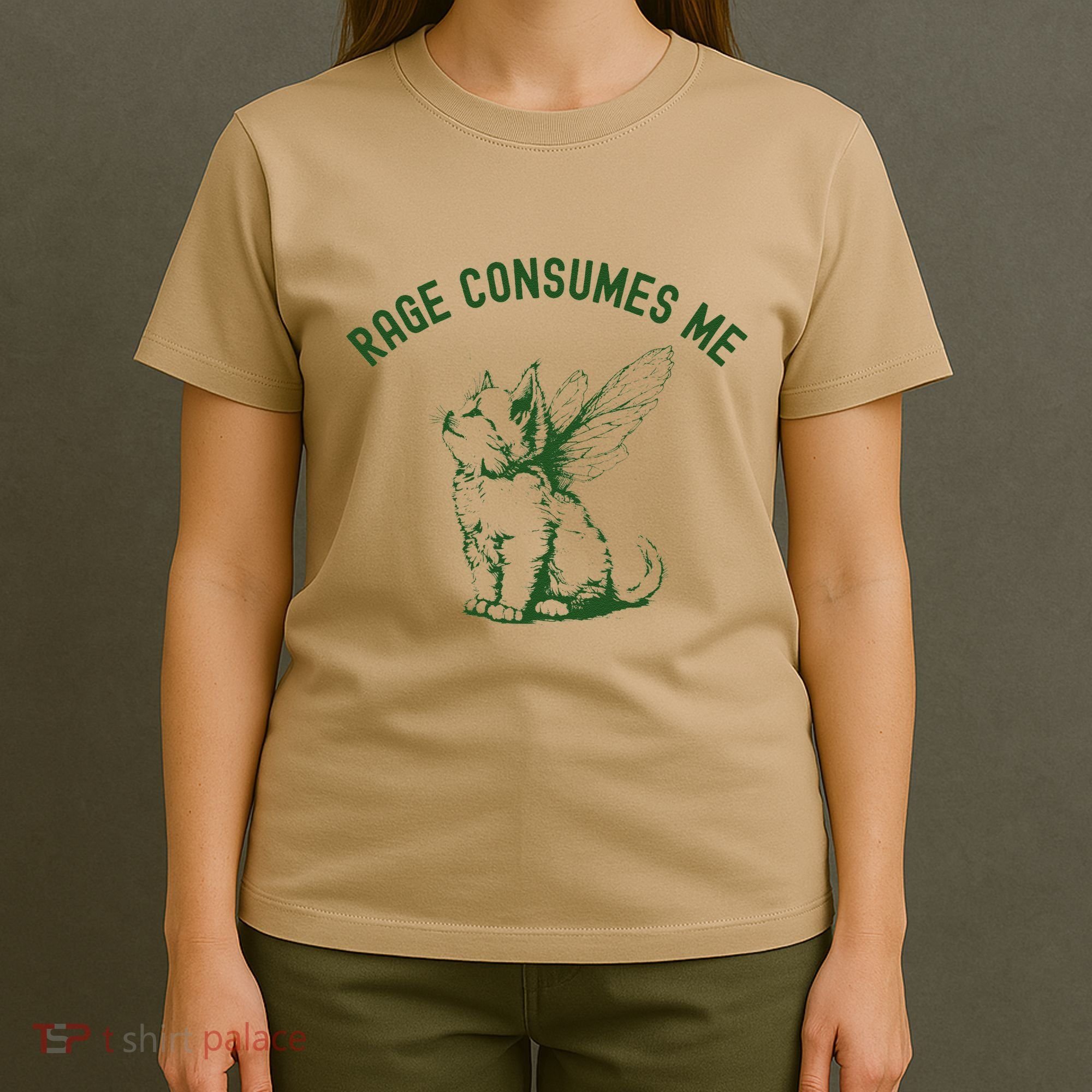Cat Rage Consumes Me T-Shirt