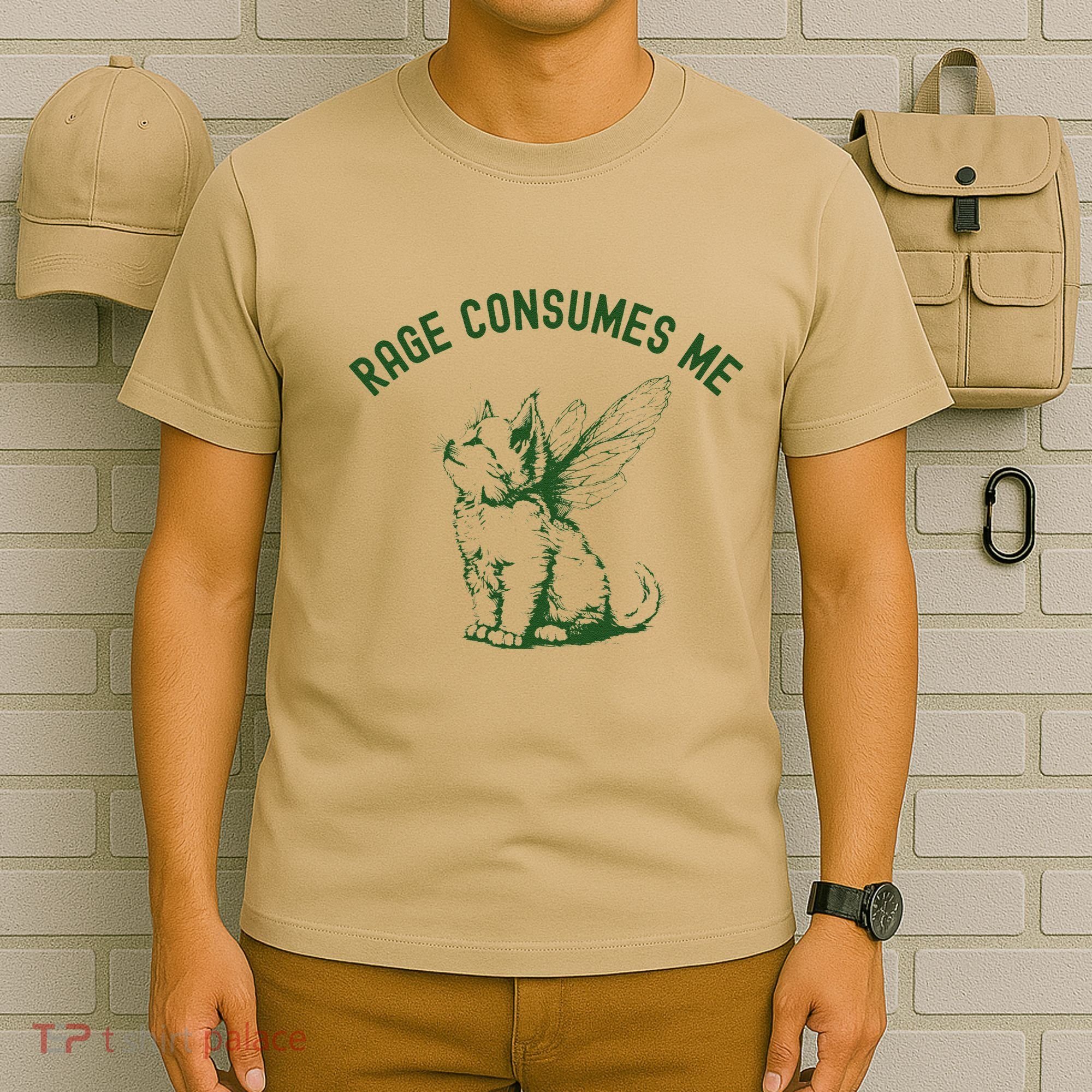 Cat Rage Consumes Me T-Shirt