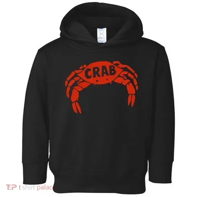 Crab Records Toddler Hoodie