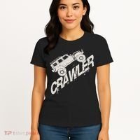 Crawler Rc Car Rock Scaler Scale Rc Offroad Truck Clawling Women's T-Shirt thumb 4