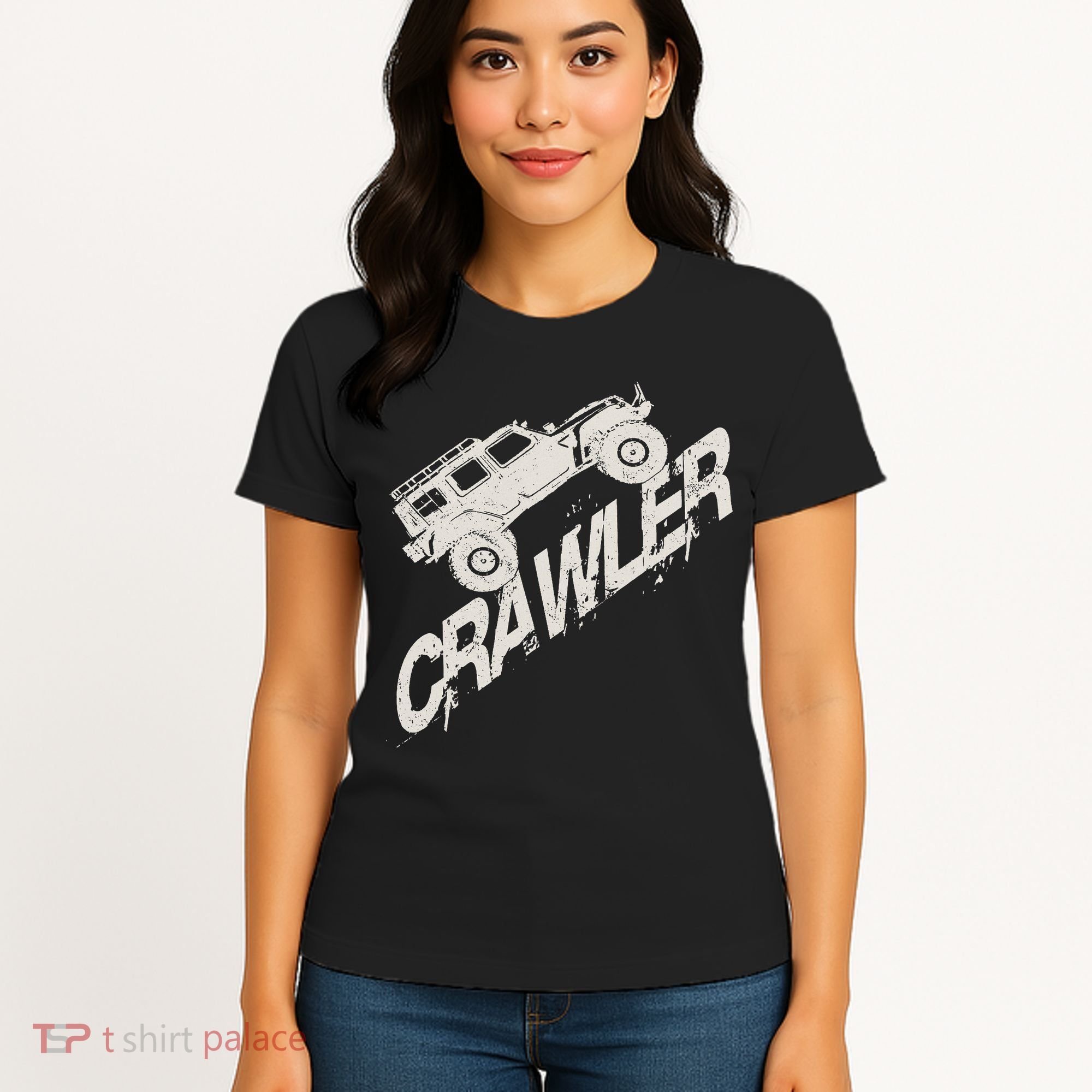 Crawler Rc Car Rock Scaler Scale Rc Offroad Truck Clawling Women's T-Shirt