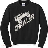 Crawler Rc Car Rock Scaler Scale Rc Offroad Truck Clawling Kids Sweatshirt thumb 0