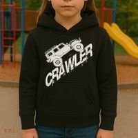 Crawler Rc Car Rock Scaler Scale Rc Offroad Truck Clawling Kids Hoodie thumb 3
