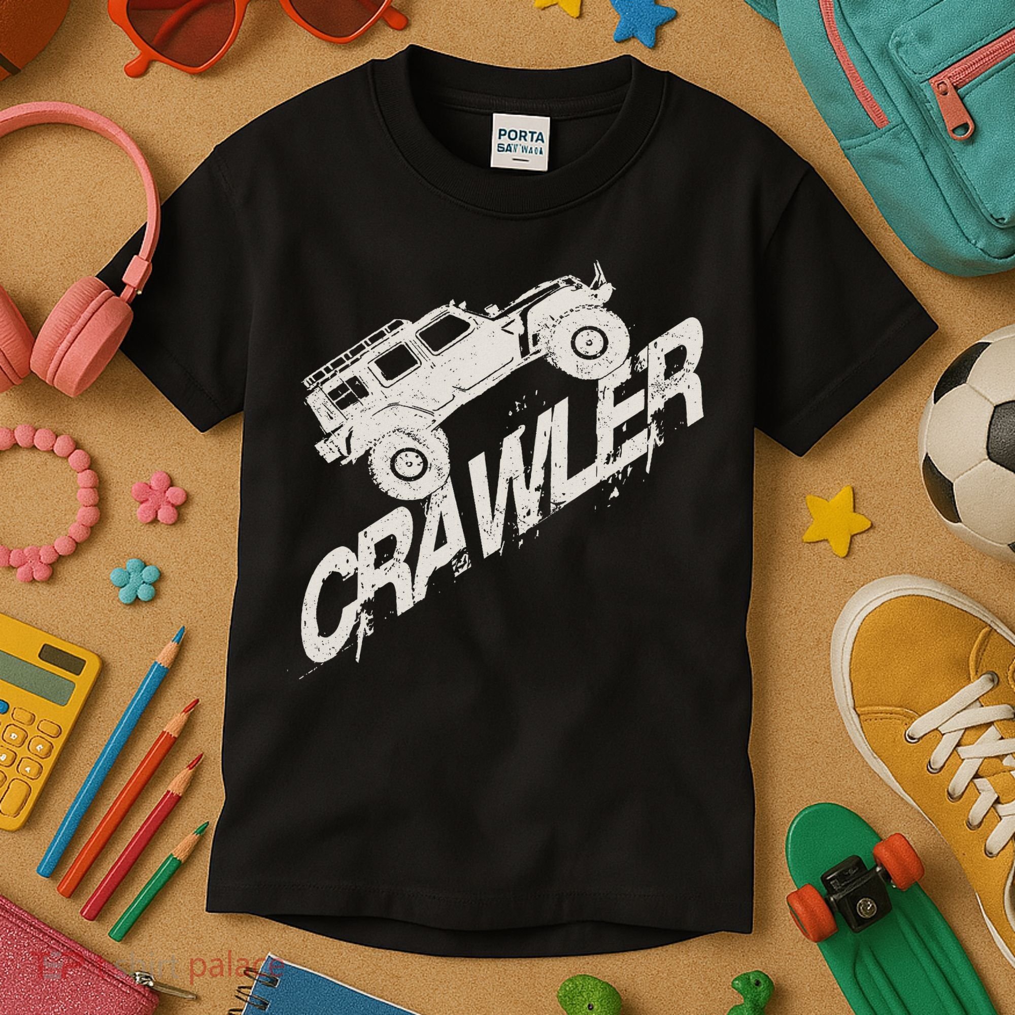 Crawler Rc Car Rock Scaler Scale Rc Offroad Truck Clawling Kids T-Shirt