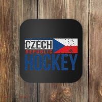 Czech Republic Czechia Hockey International Ice Supporter Coaster thumb 0