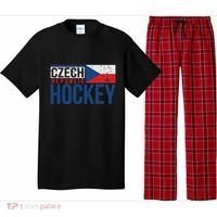 Czech Republic Czechia Hockey International Ice Supporter Pajama Set thumb 0
