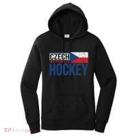 Czech Republic Czechia Hockey International Ice Supporter Women's Hoodie thumb 0