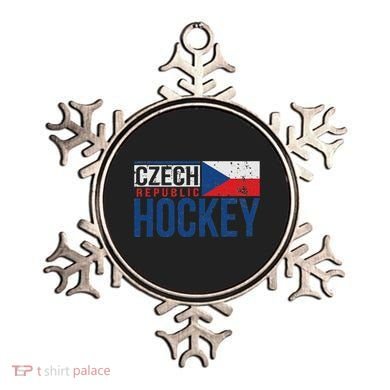 Czech Republic Czechia Hockey International Ice Supporter Ornament