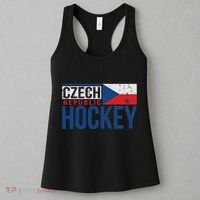 Czech Republic Czechia Hockey International Ice Supporter Women's Tank Top thumb 3