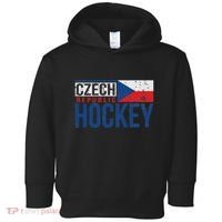 Czech Republic Czechia Hockey International Ice Supporter Toddler Hoodie thumb 0