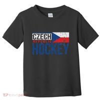 Czech Republic Czechia Hockey International Ice Supporter Toddler T-Shirt thumb 0