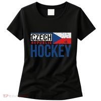 Czech Republic Czechia Hockey International Ice Supporter Women's T-Shirt thumb 0
