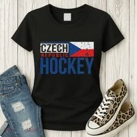 Czech Republic Czechia Hockey International Ice Supporter Women's T-Shirt thumb 3